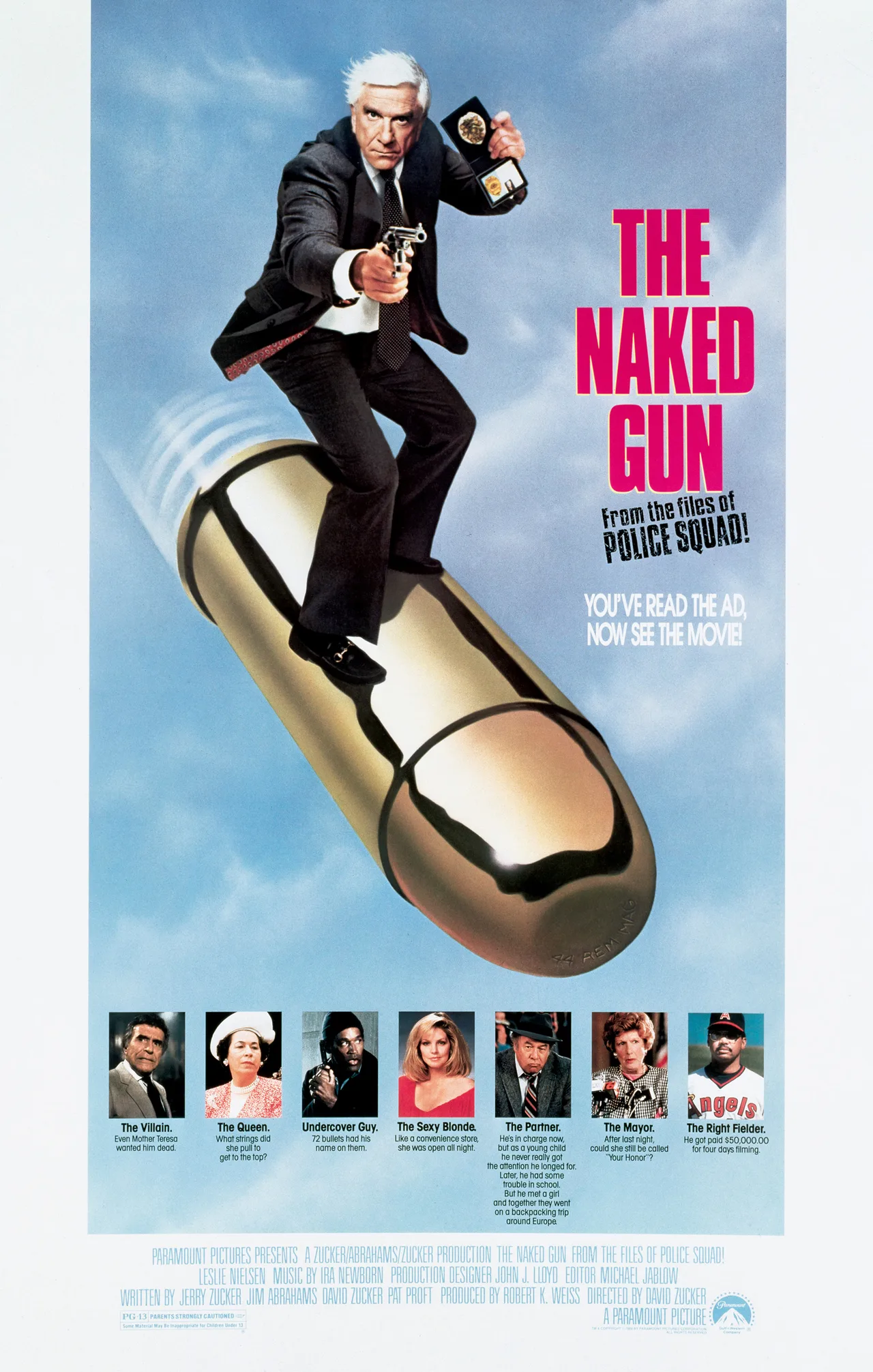 پوستر The Naked Gun: From the Files of Police Squad!