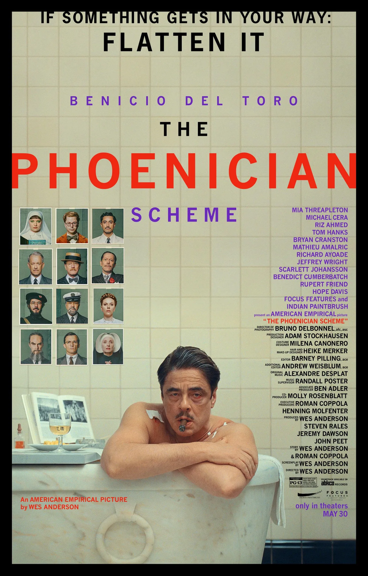 پوستر The Phoenician Scheme