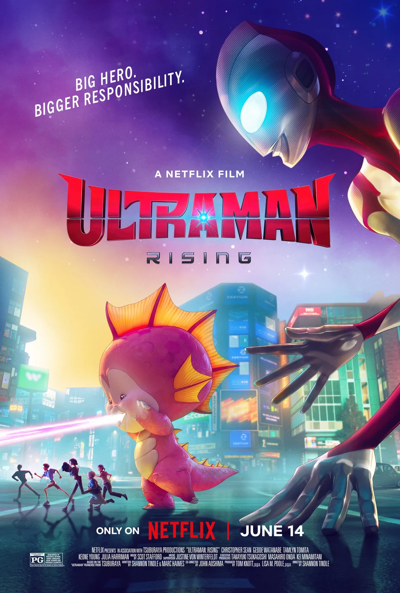 پوستر Ultraman: Rising
