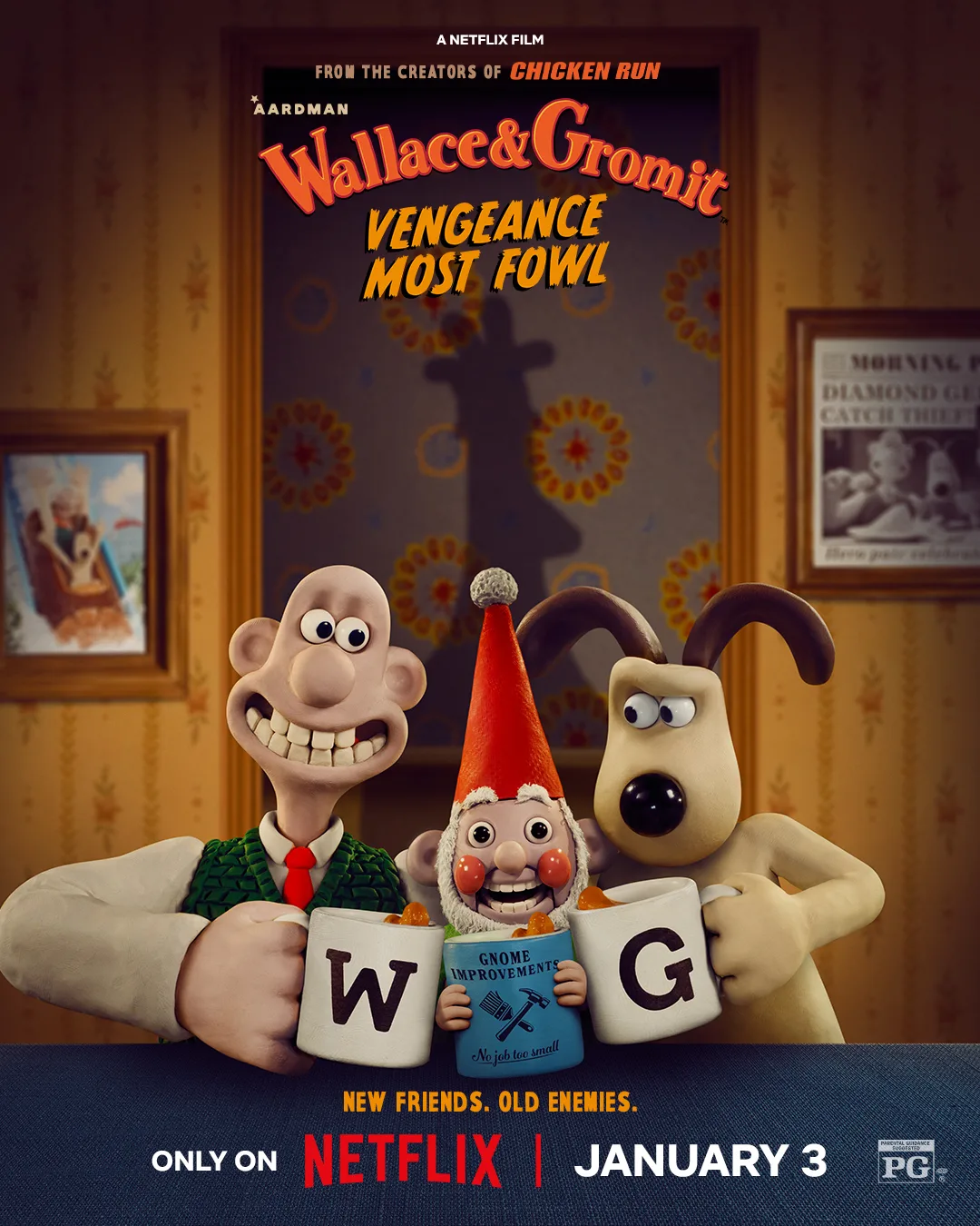 پوستر Wallace & Gromit: Vengeance Most Fowl
