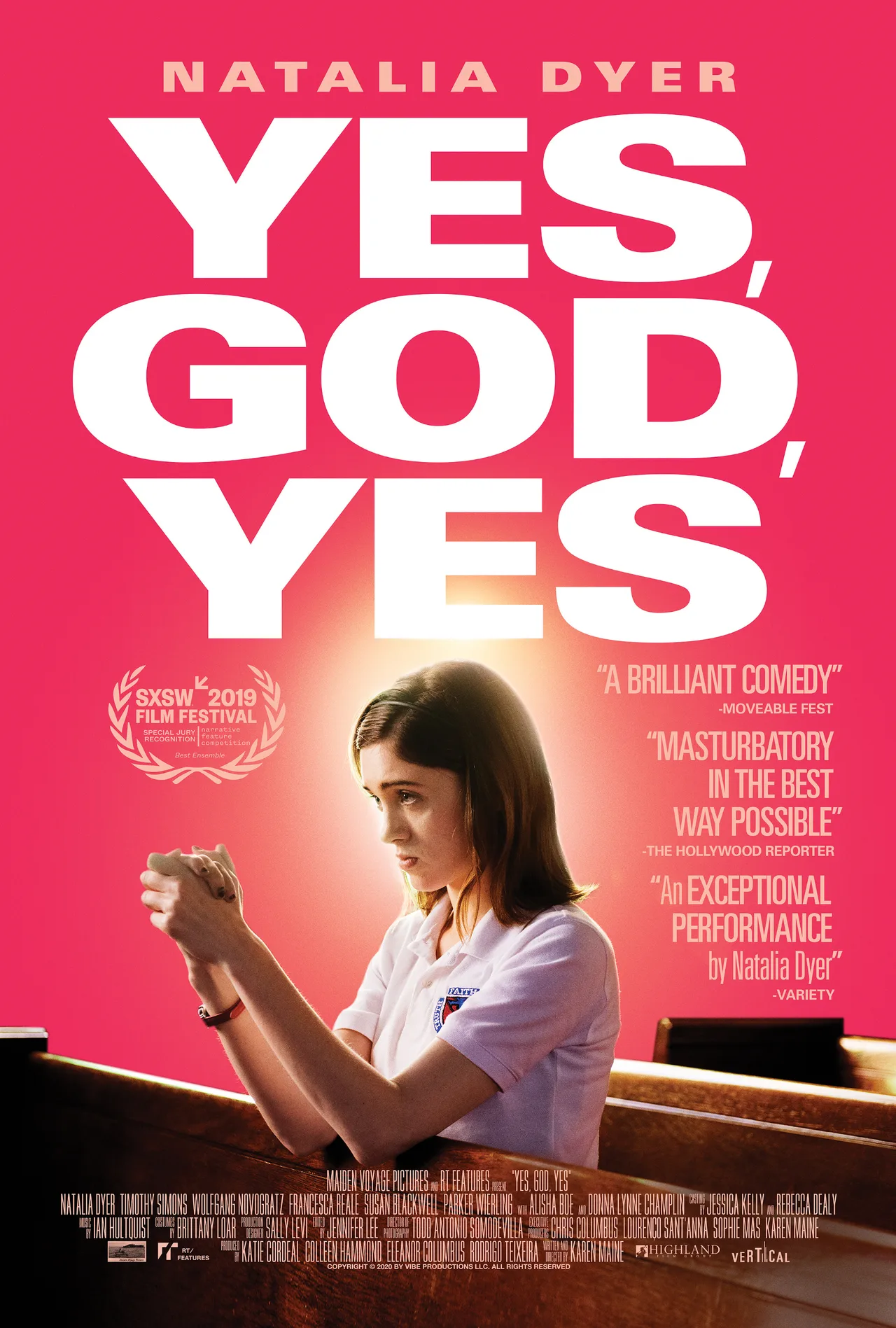 پوستر Yes, God, Yes