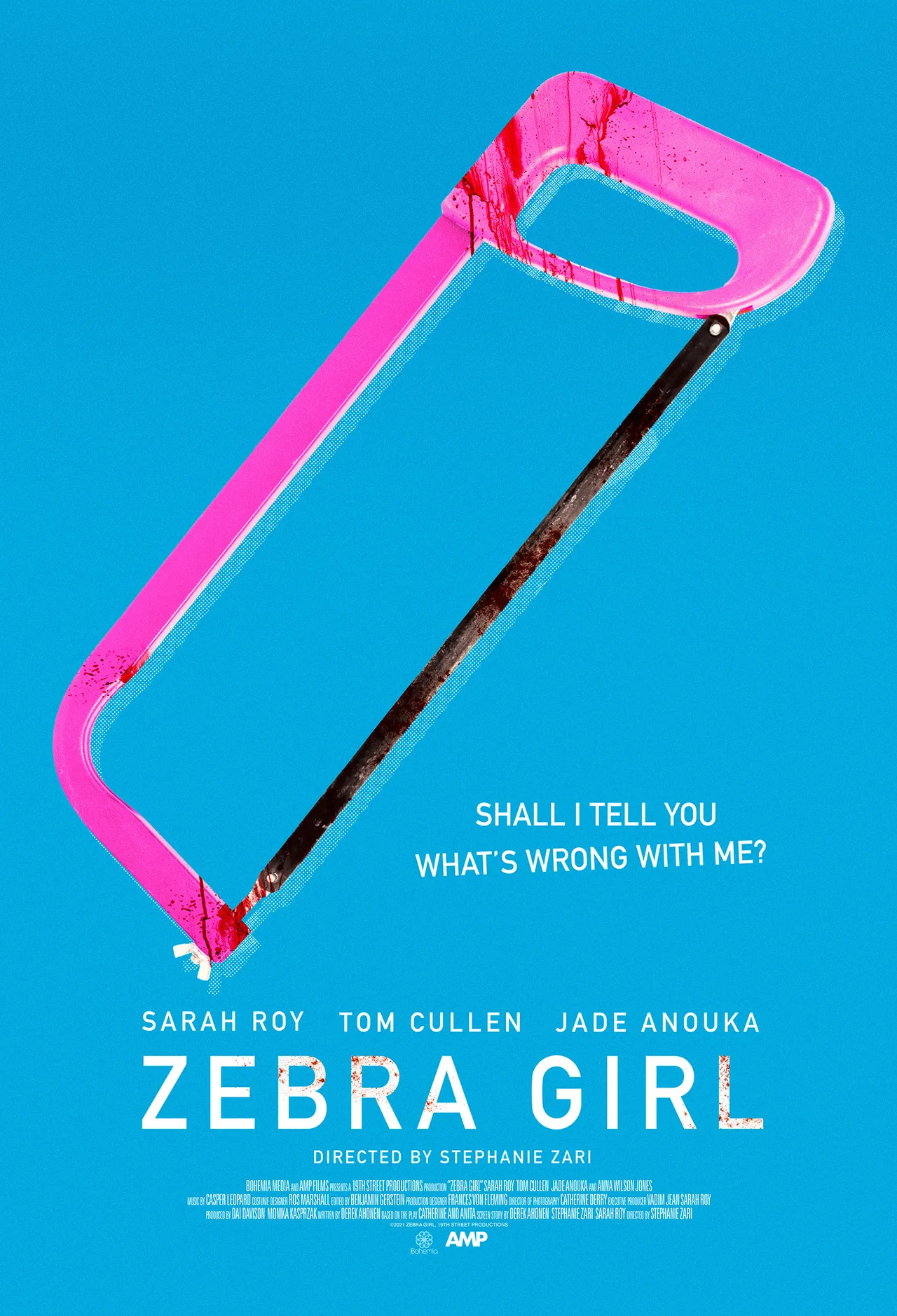 پوستر Zebra Girl